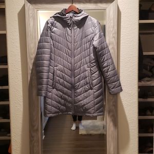 Long, winter jacket